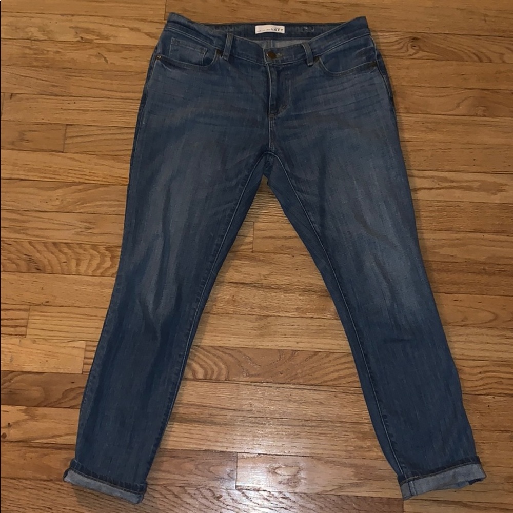 Loft ankle jeans